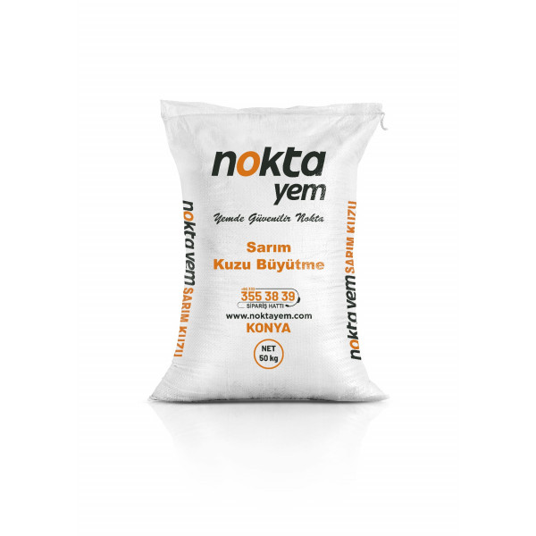 Nokta Yem - Sarım Kuzu Büyütme Yemi 50 Kg