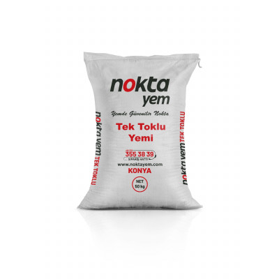 Nokta Yem - Tek Toklu Yemi 50 Kg.